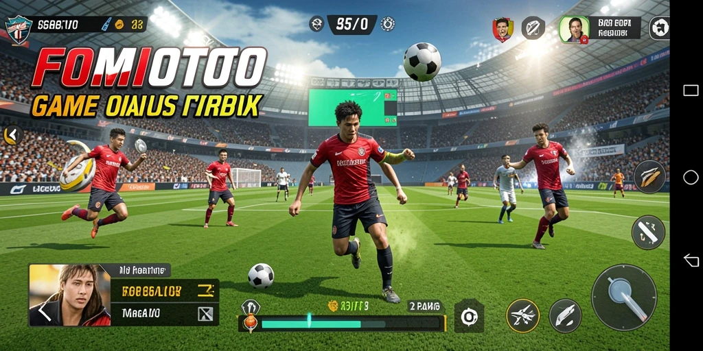 Tampilan Gameplay FOMOTOTO yang mendebarkan dan penuh aksi.