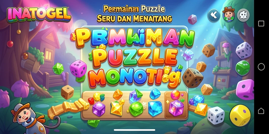 Tangkapan layar gameplay <strong>INATOGEL</strong> menampilkan fitur puzzle menantang.