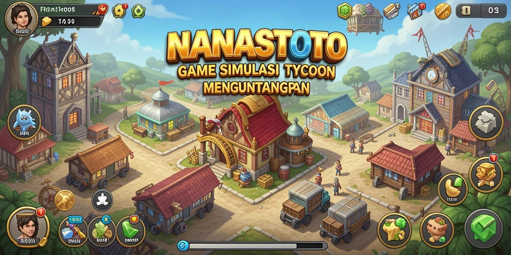 Tangkapan layar bermain NANASTOTO dengan pengalaman Tycoon yang seru.