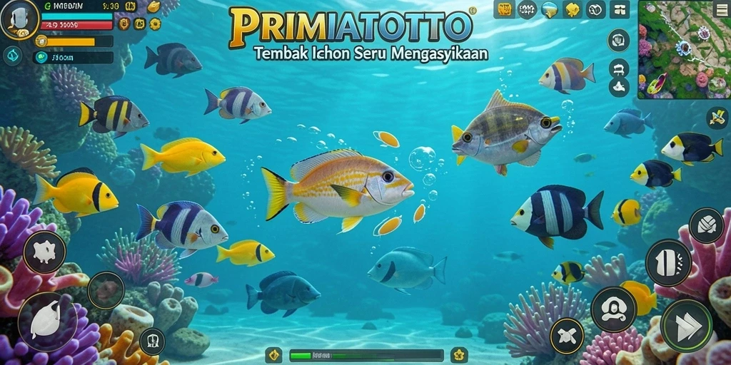 Tampilan gameplay seru dan menantang di PRIMATOTO.