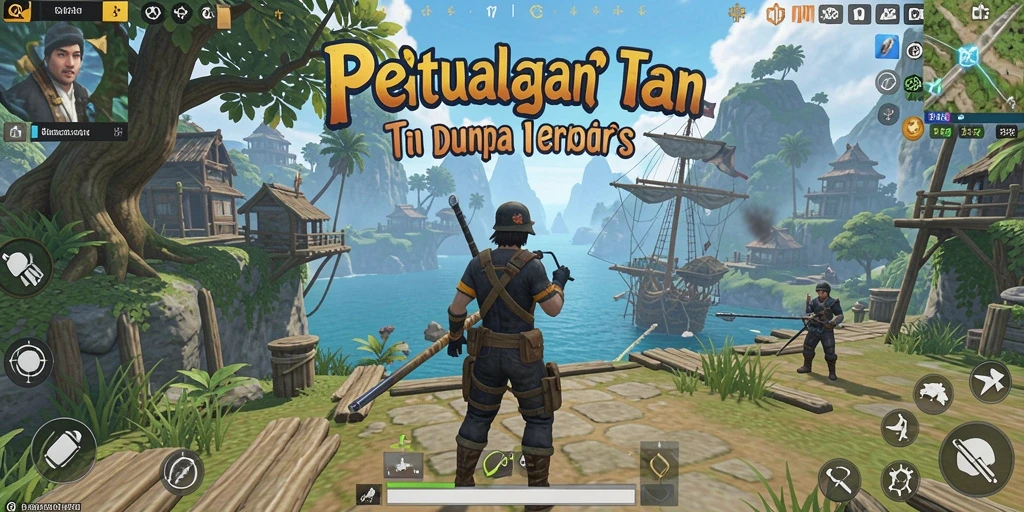 Gameplay seru di dunia terbuka yang luas.