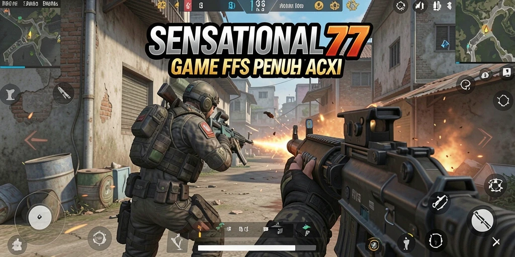 Gameplay intens dari SENSATIONAL77 dengan aksi FPS yang menarik.