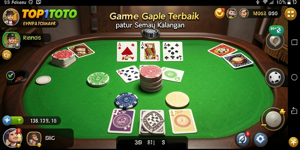 Gameplay Gaple seru dan interaktif di TOP1TOTO.
